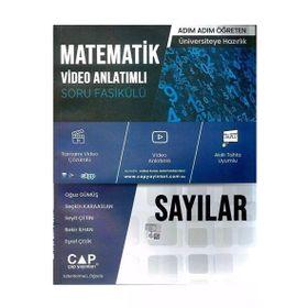 Çap Yayınları 2023 Matematik Sayılar Konu Anlatımlı Soru Bankası