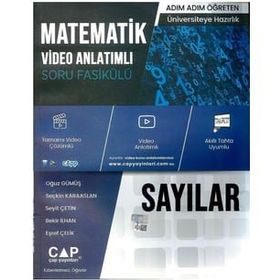 Çap Yayınları 2023 Matematik Sayılar Konu Anlatımlı Soru Bankası