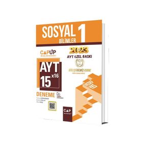 Çap Yayınları - 2023 Özel Baskı AYT Fen Bilimleri 9 X 40 Up Deneme