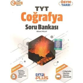 Çap Yayınları 2023 TYT Coğrafya Plus Soru Bankası