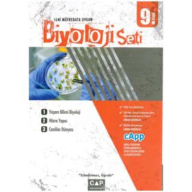 Çap Yayınları 9. Sınıf Anadolu Lisesi Biyoloji Seti