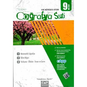 Çap Yayınları 9. Sınıf Anadolu Lisesi Coğrafya Seti