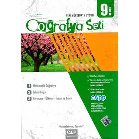 Çap Yayınları 9. Sınıf Anadolu Lisesi Coğrafya Seti