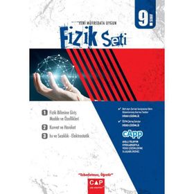 Çap Yayınları 9. Sınıf Anadolu Lisesi Fizik Seti