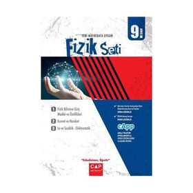 Çap Yayınları 9. Sınıf Anadolu Lisesi Fizik Seti