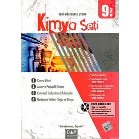 Çap Yayınları 9. Sınıf Anadolu Lisesi Kimya Seti