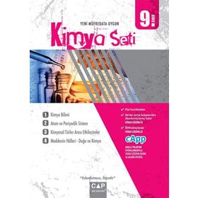 Çap Yayınları 9. Sınıf Anadolu Lisesi Kimya Seti