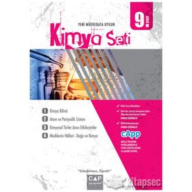 Çap Yayınları 9. Sınıf Anadolu Lisesi Kimya Seti
