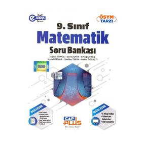 Çap Yayınları 9. Sınıf Anadolu Lisesi Matematik Plus Soru Bankası