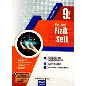 Çap Yayınları 9. Sınıf Fizik Seti - kollektif