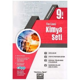 Çap Yayınları 9. Sınıf Kimya Fen Lisesi Seti