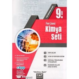 Çap Yayınları 9. Sınıf Kimya Fen Lisesi Seti