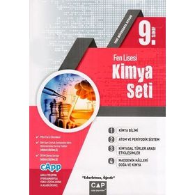 Çap Yayınları 9. Sınıf Kimya Fen Lisesi Seti