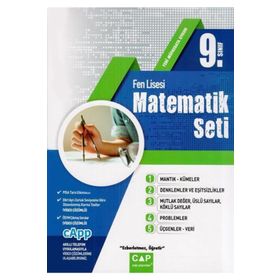 Çap Yayınları - 9. Sınıf Matematik Fen Lisesi Fasikül Seti