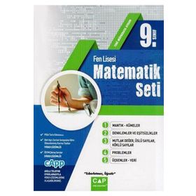 Çap Yayınları - 9. Sınıf Matematik Fen Lisesi Fasikül Seti