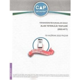 Çap Yayınları AYT 2022 Tıpkı Basım Soru Bankası