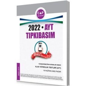 Çap Yayınları AYT 2022 Tıpkı Basım Soru Bankası