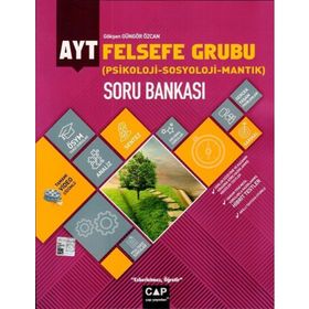 Çap Yayınları AYT Felsefe Grubu Soru Bankası
