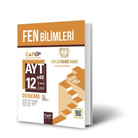 Çap Yayınları - AYT Fen Bilimleri 12 X 40 Up Deneme