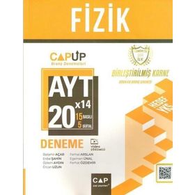 Çap Yayınları - AYT Fizik 20 X 14 Up Deneme