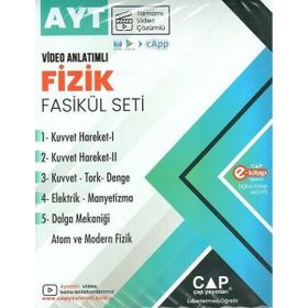 Çap Yayınları AYT Fizik Seti 2023