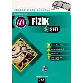 Çap Yayınları AYT Fizik Seti Tamamı Video Çözümlü