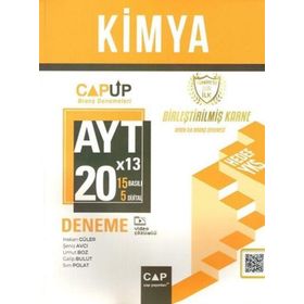 Çap Yayınları - AYT Kimya 20 x 13 Up Deneme