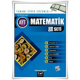 Çap Yayınları AYT Matematik Seti Tamamı Video Çözümlü
