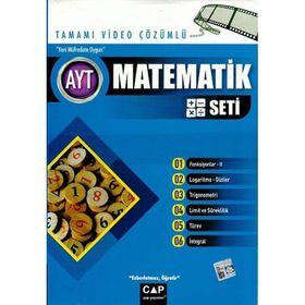 Çap Yayınları AYT Matematik Seti Tamamı Video Çözümlü