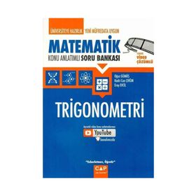 Çap Yayınları AYT Matematik Trigonometri Konu Anlatımlı Soru Bankası