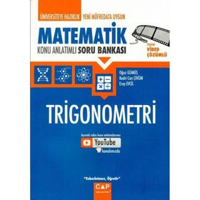 Çap Yayınları AYT Matematik Trigonometri Konu Anlatımlı Soru Bankası