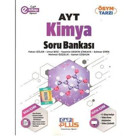 Çap Yayınları AYT Plus Kimya Soru Bankası