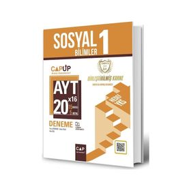 Çap Yayınları - AYT Sosyal Bilimler 1 20 X 16 Up Deneme