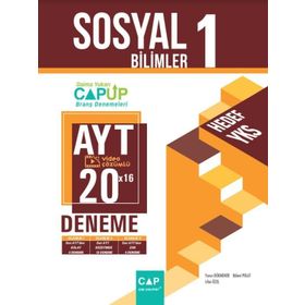 Çap Yayınları Ayt Sosyal Bilimler 1 Up 30x20 Deneme