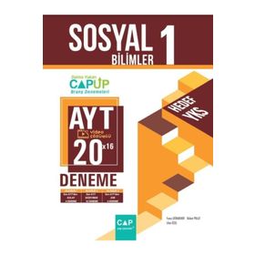 Çap Yayınları Ayt Sosyal Bilimler 1 Up 30x20 Deneme