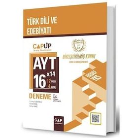 Çap Yayınları - AYT Türk Dili ve Edebiyatı 16 X 24 Up Deneme