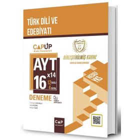 Çap Yayınları - AYT Türk Dili ve Edebiyatı 16 X 24 Up Deneme