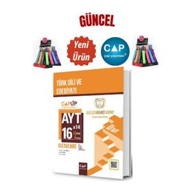 Çap Yayınları - AYT Türk Dili ve Edebiyatı 16 X 24 Up Deneme