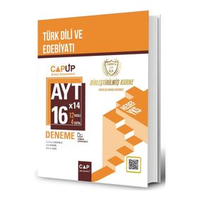 Çap Yayınları - AYT Türk Dili ve Edebiyatı 16 X 24 Up Deneme