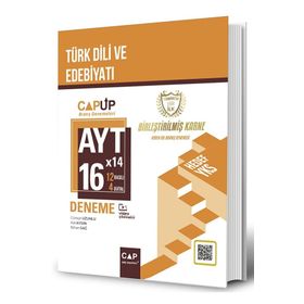 Çap Yayınları - AYT Türk Dili ve Edebiyatı 16 X 24 Up Deneme