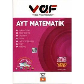 Çap Yayınları - AYT VAF Serisi Matematik