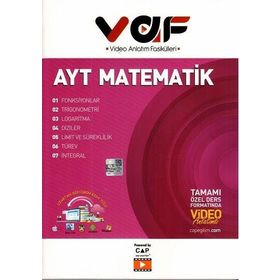 Çap Yayınları - AYT VAF Serisi Matematik