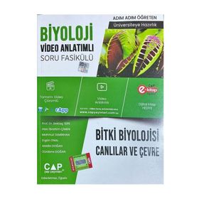 Çap Yayınları Biyoloji Bitki Biyoloji Canlılar ve Çevre Konu Anlatımlı Soru Bankası