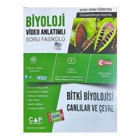 Çap Yayınları Biyoloji Bitki Biyoloji Canlılar ve Çevre Konu Anlatımlı Soru Bankası