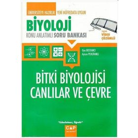Çap Yayınları Biyoloji Bitki Biyolojisi Canlılar ve Çevre Konu Anlatım