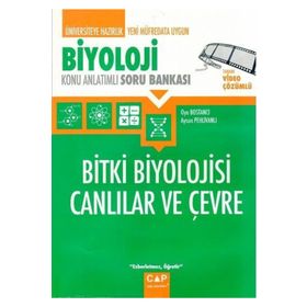 Çap Yayınları Biyoloji Bitki Biyolojisi Canlılar ve Çevre Konu Anlatım
