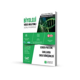 Çap Yayınları Biyoloji Genden Proteine Canlılarda Enerji Dönüşümleri Soru Fasikülü
