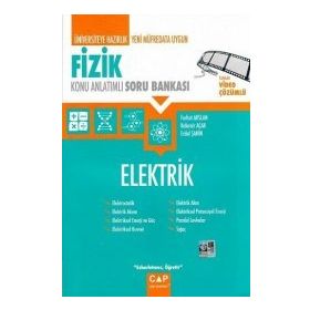 Çap Yayınları Fizik Elektrik Konu Anlatımlı Soru Bankası