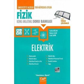 Çap Yayınları Fizik Elektrik Konu Anlatımlı Soru Bankası