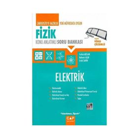 Çap Yayınları Fizik Elektrik Konu Anlatımlı Soru Bankası
